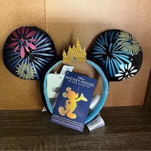 Disney Mickey Main Attraction Cinderella Castle Fireworks Ear Headband